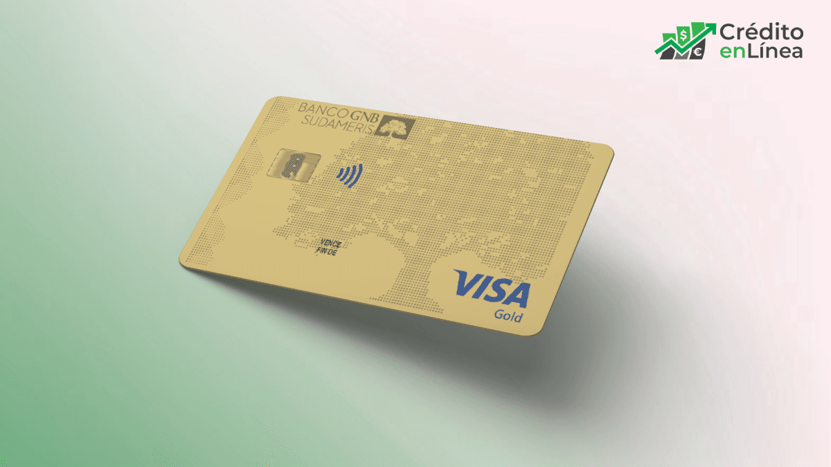 Tarjeta de Crédito Banco GNB Sudameris Visa Oro